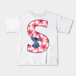 Stitch letter Kids T-Shirt
